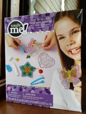 Shine and sparkle bead suncatchers