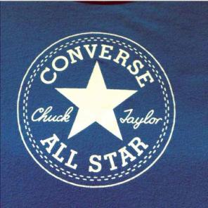 Blue converse shirt