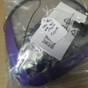 New Rare Purple LG TONE PRO HBS 760