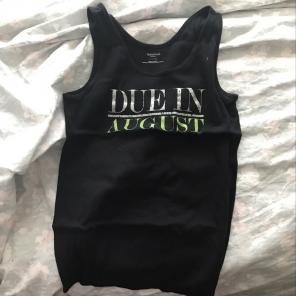 Maternity Shirt Due In August