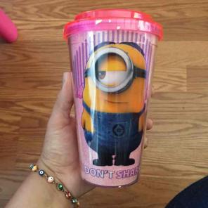 Cupcake minion tumbler