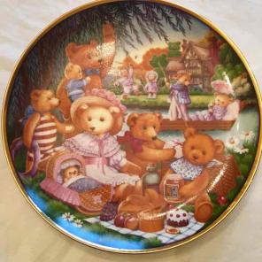 Teddy Bear Picnic Plate