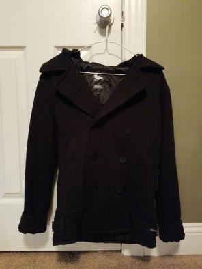 Men's Small Modern Amusement Peacoat