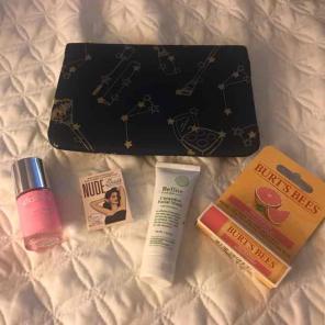 Ipsy bag the balm burts bees Claire's