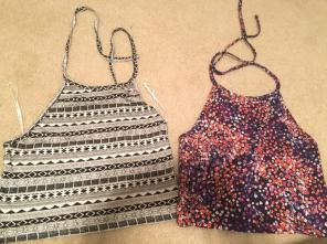 Two Halter Tops