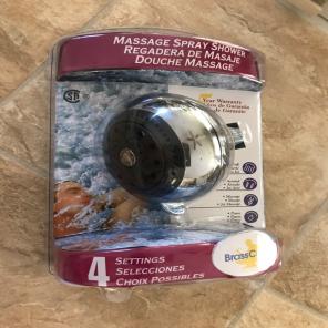 BrassCraft Chrome 4 Spray Shower Head