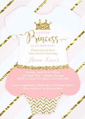 Personalized Baby Shower Invitation