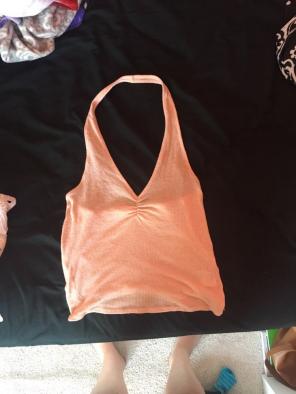 Urban Outfitters Light Pink Halter Top