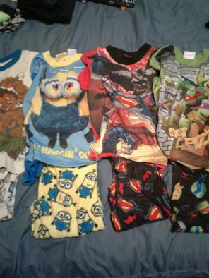 4 Boys 2pc. pajamas set bundle