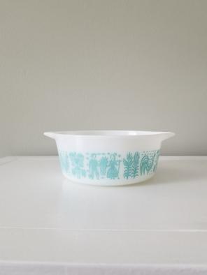 Pyrex blue Butterprint