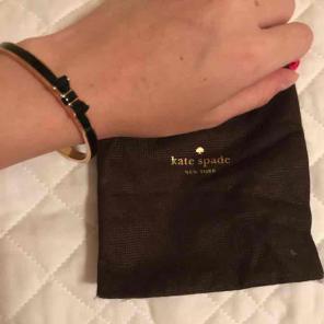New black and gold bow bangle Kate spade