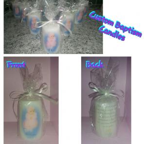 Hand made candles for your special event