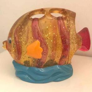 Fish Toothbrush Holder (holds 4)