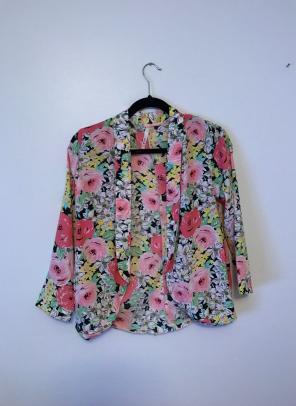 Floral Blazer