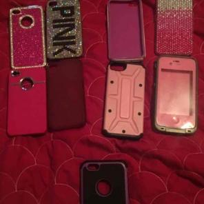 Lot of iPhone cases
