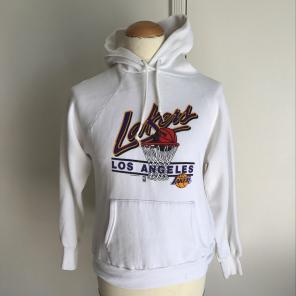 VTG 80s Lakers Hoodie S/M