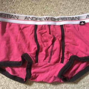 Andrew christian pink M