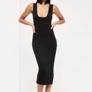 Missguided Jersey Square Bust Dress Sz12
