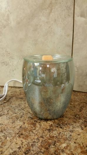 Mirrored Glitter Warmer & Scented Wax