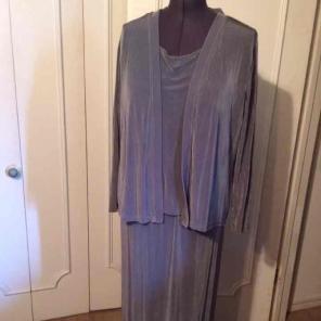 4 piece travel Knit set grey