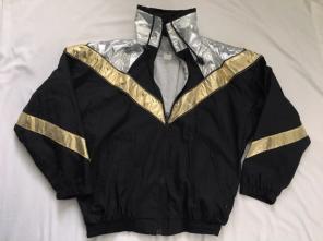 Vintage 80s 90s Colorblock Windbreaker M