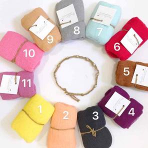 1 Newborn headband set pic color