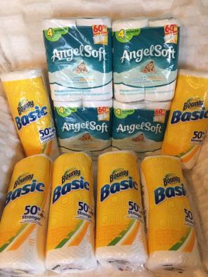 Angel Soft & Bounty Basic