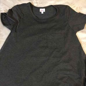 Grey Lularoe Carly dress