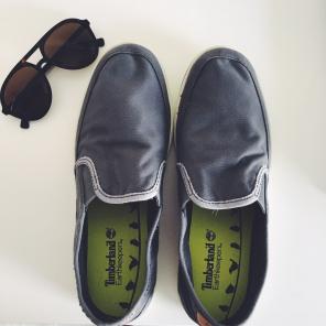 Men's Timberland Slip On Boat Shoes