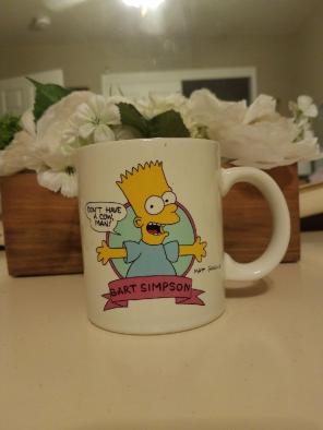 The Simpson's coffee mug