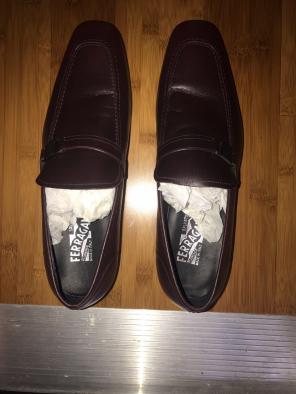 Ferragamo Men's Mahagony Calf Svezia