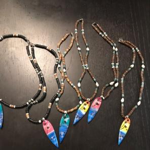 SURFBOARD MENS NECKLACES 6 FOR $14