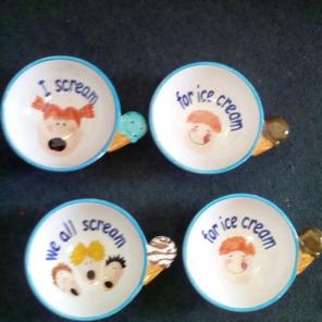 Ice cream bowls