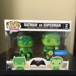 Funko Pop 2pk Batman vs Superman GITD