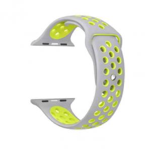 White/yellow Apple Watch Sport band 42mm
