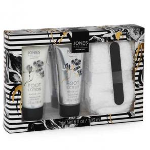 Jones New York floral foot care set