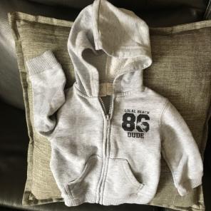 Gray Zip Up Hoodie