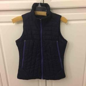 Merrell vest, small dark blue/purple zip