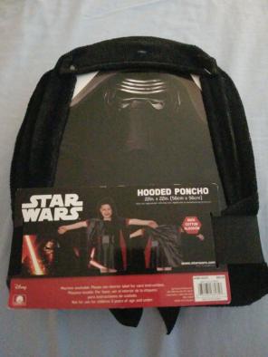 Star wars hooded poncho 22"x22" towel