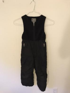 White Sierra Black Snow Pants
