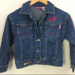 Girls Barbie Jean Jacket