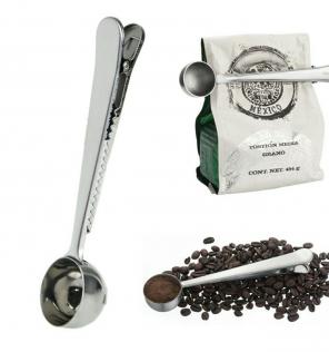 2 in 1 Stainless Steel Measuring scoop