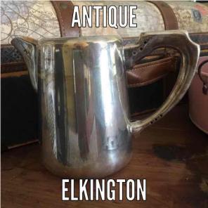 Antique Elkington Silver Creamer