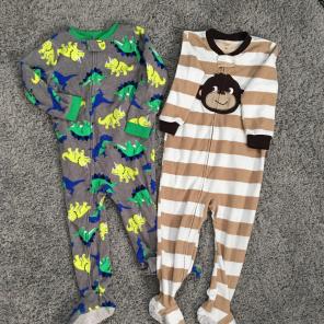Boys Fleece Pajamas