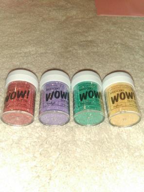 4 Iridescent Glitter extra fine bundle