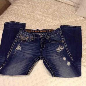 Rock revival men's jeans 32