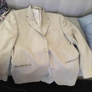 Tan Chaps Dress Jacket