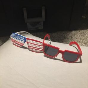 Pixel And America Sunglasses