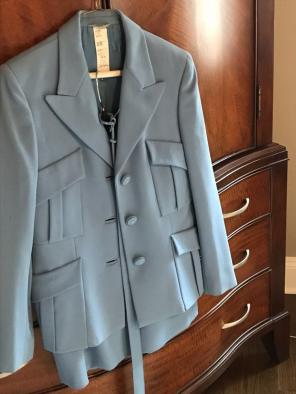 Gianni Versace Suit With Belt