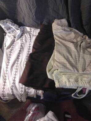 2 womans golf outfits